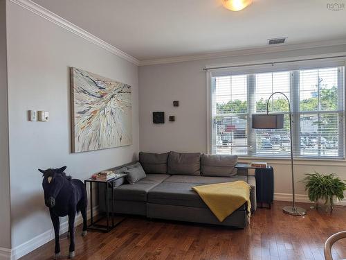 204 24 Harbourside Drive, Wolfville, NS - Indoor Photo Showing Living Room