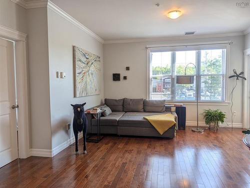 204 24 Harbourside Drive, Wolfville, NS - Indoor Photo Showing Living Room