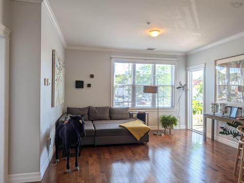 204 24 Harbourside Drive, Wolfville, NS - Indoor Photo Showing Living Room