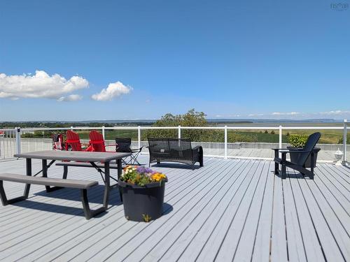204 24 Harbourside Drive, Wolfville, NS - Outdoor With Deck Patio Veranda With View