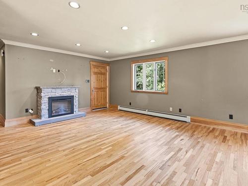 15 Meadow Brook Drive, Beaver Bank, NS - Indoor Photo Showing Living Room With Fireplace