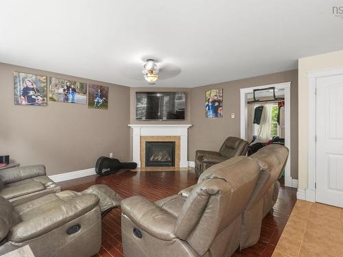 280 Daisywood, Hammonds Plains, NS - Indoor Photo Showing Living Room With Fireplace