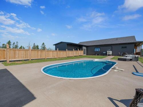 254 Shore Road, Caribou River, NS - Outdoor With In Ground Pool With Backyard