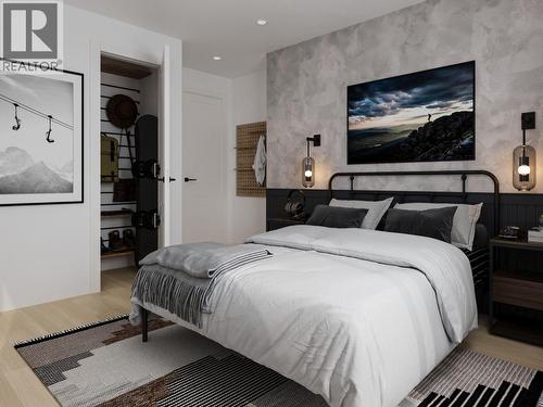 1015 Oscar Street Unit# 13, Revelstoke, BC - Indoor Photo Showing Bedroom