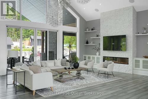 8 Midves Court, Springwater (Midhurst), ON - Indoor Photo Showing Living Room