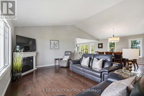 248 Des Violettes Street, Clarence-Rockland, ON - Indoor Photo Showing Living Room With Fireplace