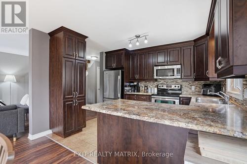 111 Brunet Street, The Nation, ON - Indoor Photo Showing Kitchen With Double Sink With Upgraded Kitchen