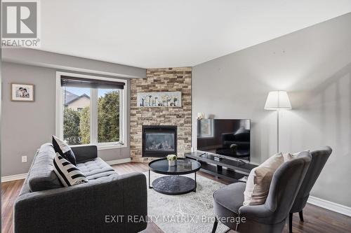 111 Brunet Street, The Nation, ON - Indoor Photo Showing Living Room With Fireplace