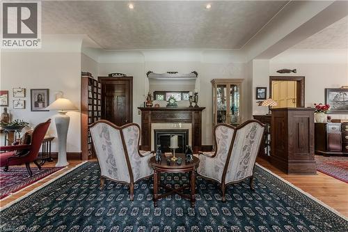 569 Locust Street, Burlington, ON - Indoor With Fireplace