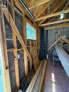 Inside storage shed - 