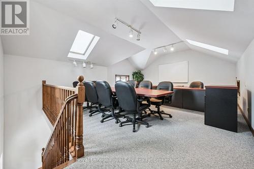 Coach House - 143 Norfolk Street, Guelph (Downtown), ON - Indoor Photo Showing Office
