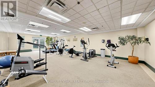 710 - 2628 Mccowan Road, Toronto, ON - Indoor Photo Showing Gym Room