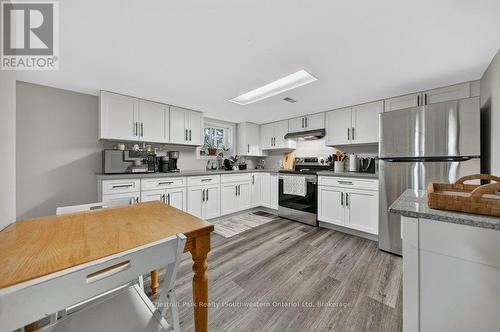 Basement Apartment Kitchen - 274 Water Street, Guelph (Dovercliffe Park/Old University), ON - Indoor Photo Showing Kitchen With Stainless Steel Kitchen