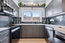96 - 940 St David Street, Centre Wellington (Fergus), ON  - Indoor Photo Showing Kitchen With Double Sink 