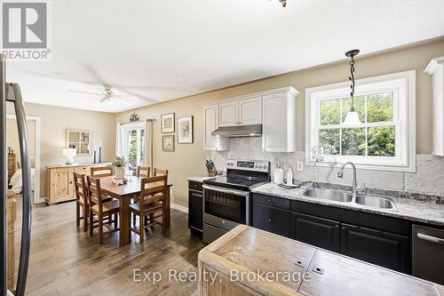 7402 Byers Road, Hamilton Township, ON - Indoor Photo Showing Kitchen With Double Sink