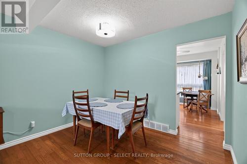 Dining room with Hardwood Floor - 24 - 75 Ansondale Road, London South (South Q), ON - Indoor Photo Showing Dining Room