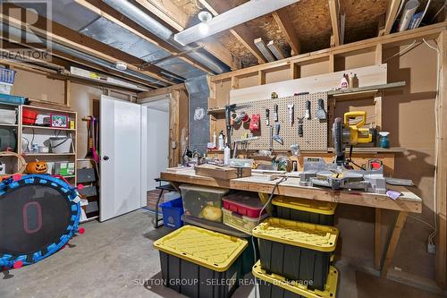Utility room with Workbench - 24 - 75 Ansondale Road, London South (South Q), ON - Indoor Photo Showing Basement
