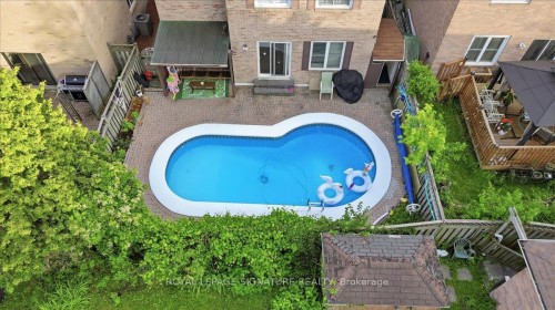 1778 Silverthorn Square, Pickering, ON - Outdoor With In Ground Pool With Deck Patio Veranda