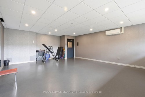 502-45 Southport Street, Toronto, ON - Indoor Photo Showing Gym Room