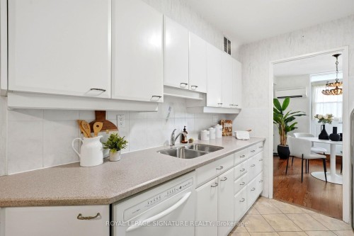 502-45 Southport Street, Toronto, ON - Indoor Photo Showing Kitchen With Double Sink