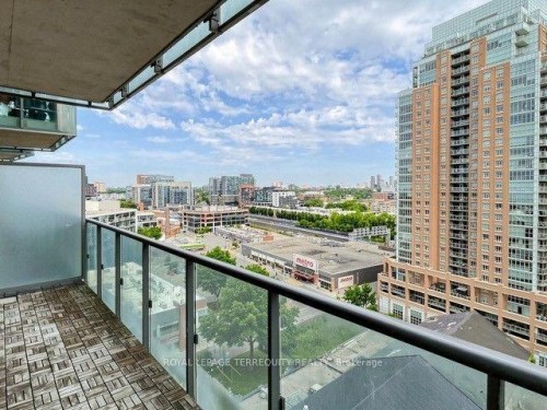 1418-150 Liberty Street, Toronto, ON - Outdoor With Balcony With View