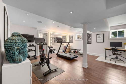 6 Cedarholme Avenue, Caledon, ON - Indoor Photo Showing Gym Room