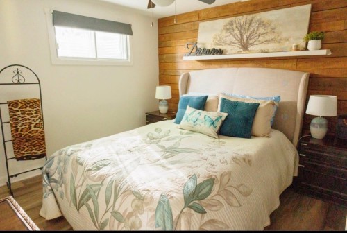 Chambre à coucher principale - 44A Rue Robert, Saint-Sauveur, QC - Indoor Photo Showing Bedroom