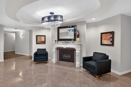 Mud Room - 405-101 Rue Du Château, Gatineau (Hull), QC - Indoor With Fireplace