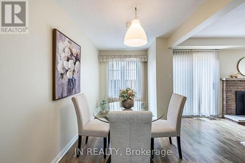 15 Gatwick Lane, Brampton - 15 Gatwick Lane, Brampton, ON - Indoor Photo Showing Dining Room With Fireplace
