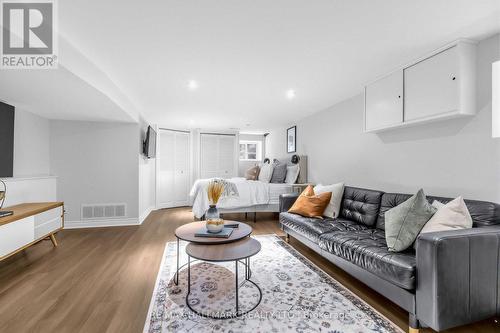 255 Strathmore Boulevard, Toronto, ON - Indoor Photo Showing Living Room
