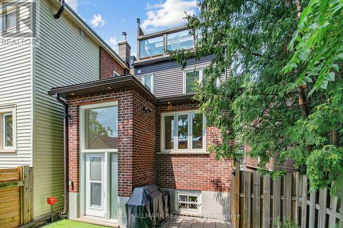 255 Strathmore Boulevard, Toronto, ON - Outdoor With Deck Patio Veranda