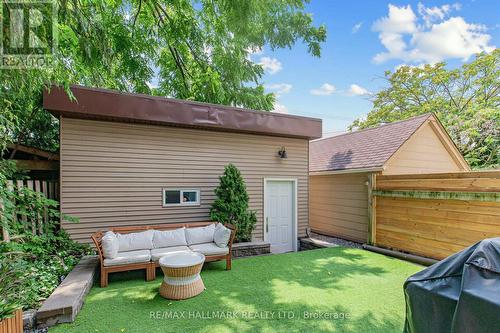 255 Strathmore Boulevard, Toronto, ON - Outdoor With Deck Patio Veranda With Exterior