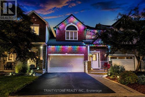 Virtually edited, showcasing gemstone lights - 1114 Northgraves Crescent, Ottawa, ON - Outdoor With Facade