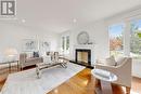 27 Melchior Crescent, Markham, ON  - Indoor Photo Showing Living Room With Fireplace 