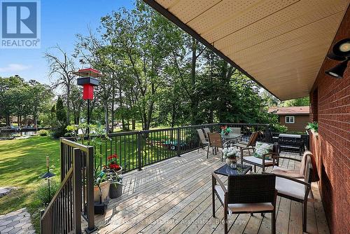 408 Mooney Crescent, Orillia, ON - Outdoor With Deck Patio Veranda With Exterior