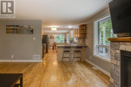 2367 Macdonald Road, Springwater, ON - Indoor With Fireplace