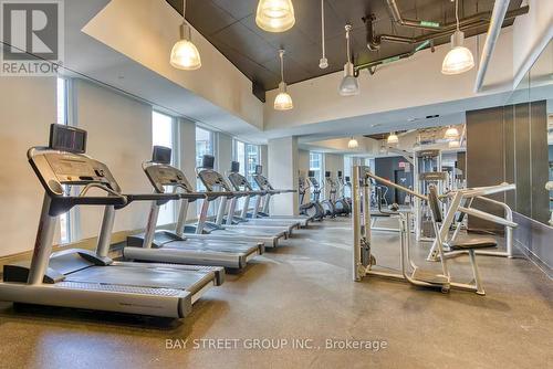 2908 - 75 Queens Wharf Road, Toronto, ON - Indoor Photo Showing Gym Room
