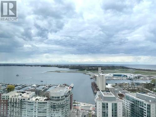 2908 - 75 Queens Wharf Road, Toronto, ON - Outdoor With Body Of Water With View