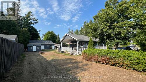 Backyard - 810 Second Avenue S, South Bruce Peninsula, ON - Outdoor With Deck Patio Veranda