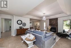 Primary Res Living Room with Propane Fireplace - 