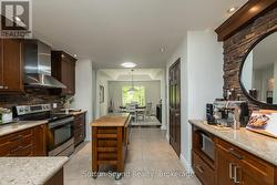 Kitchen open to Dining Room - 