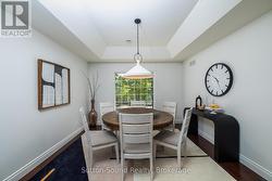 Bright Dining Room with view of Front - 