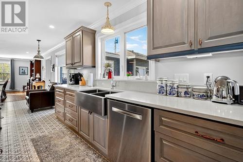 44 North River Road, North River, NL - Indoor Photo Showing Kitchen With Double Sink