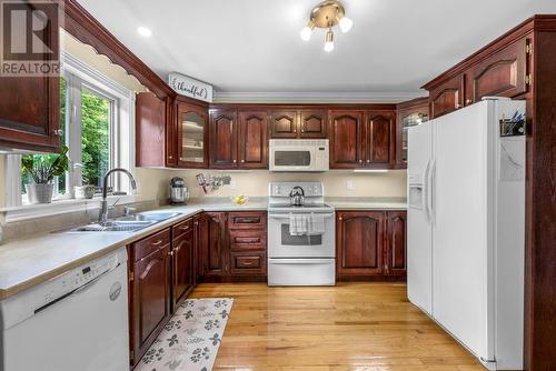 42 Mainsail Drive, Topsail, NL - Indoor Photo Showing Kitchen With Double Sink