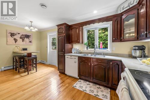 42 Mainsail Drive, Topsail, NL - Indoor Photo Showing Kitchen With Double Sink