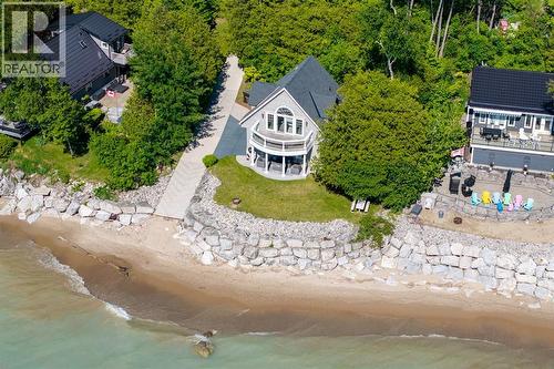 73437 Sandy Beach Drive, Huron County, ON - Outdoor With Body Of Water With View