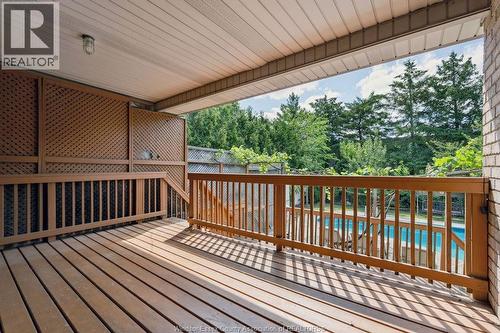 1544 Imperial Crescent, Windsor, ON - Outdoor With Deck Patio Veranda With Exterior
