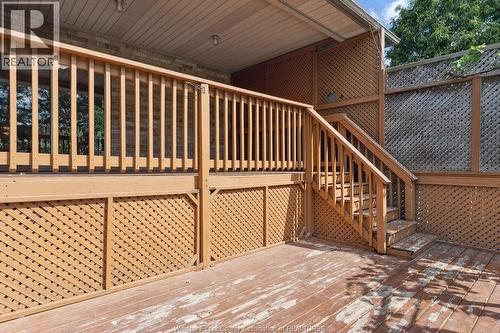 1544 Imperial Crescent, Windsor, ON - Outdoor With Deck Patio Veranda With Exterior