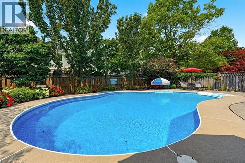 35 Culotta Drive, Waterdown, ON - Outdoor With In Ground Pool With Backyard