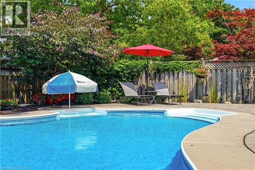 35 Culotta Drive, Waterdown, ON - Outdoor With In Ground Pool With Backyard